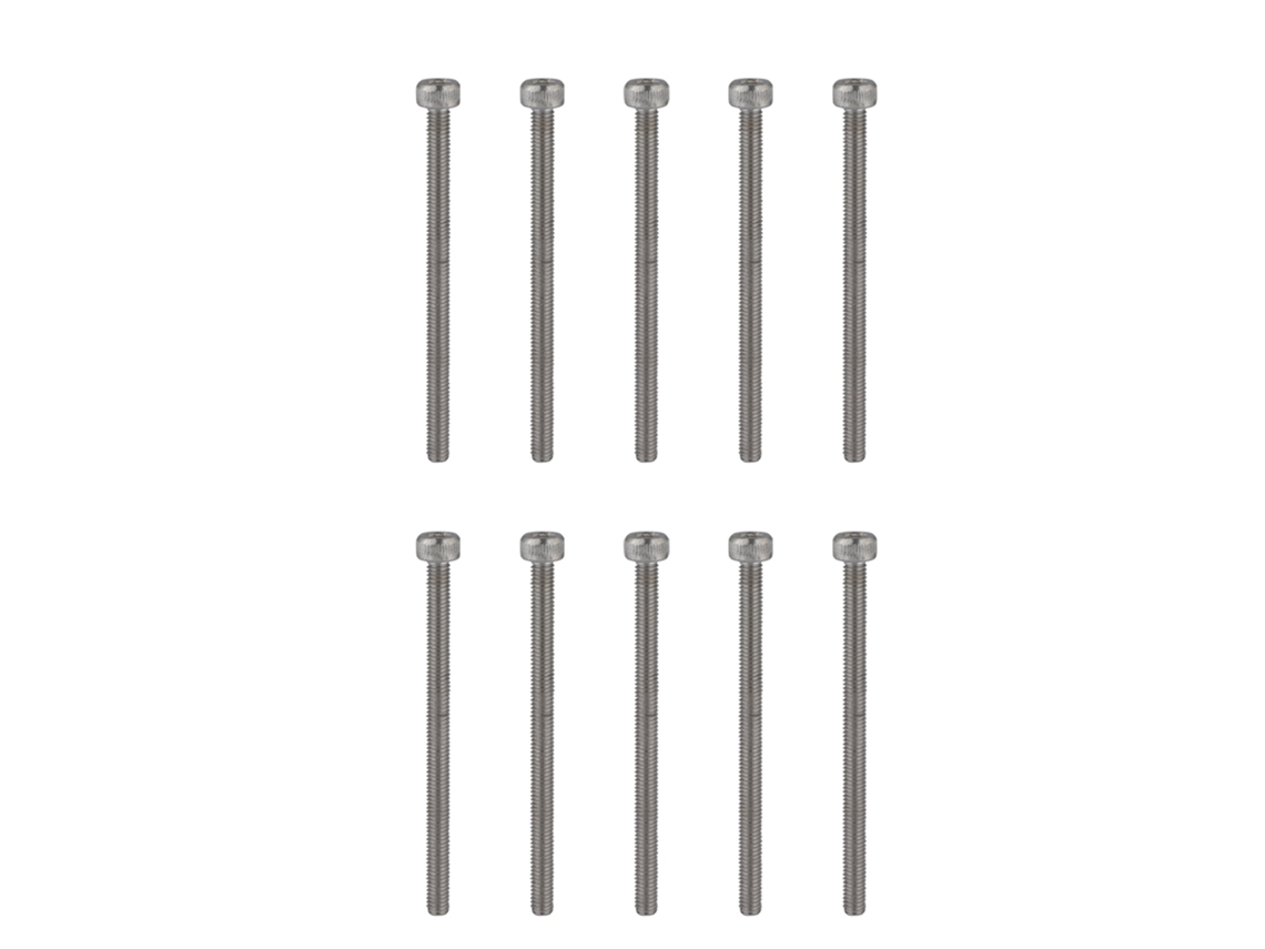 Tornillo De Acero Inoxidable M3x45mm Con Cabeza De Hexágono Para Impresora 3d (10 Piezas)