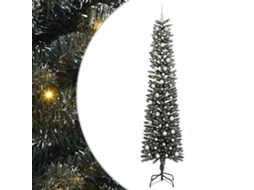 Conjunto 1 Árvore De Natal Artificial Vidaxl Verde Pvc (240 Cm)