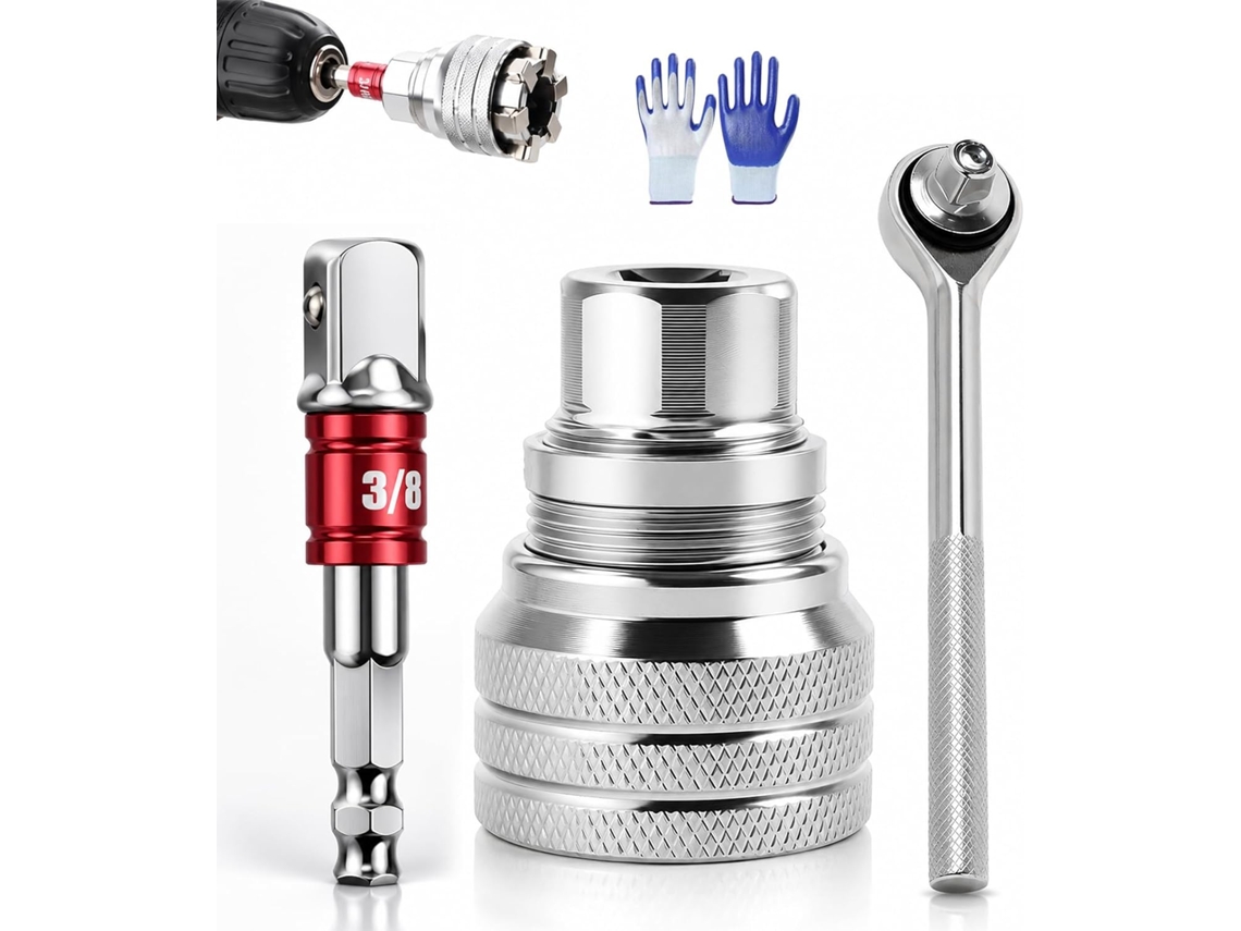 De 10 Mm A 19 Com Para 3/8", Reparo Faça Você Mesmo (b, 1 Unidade)