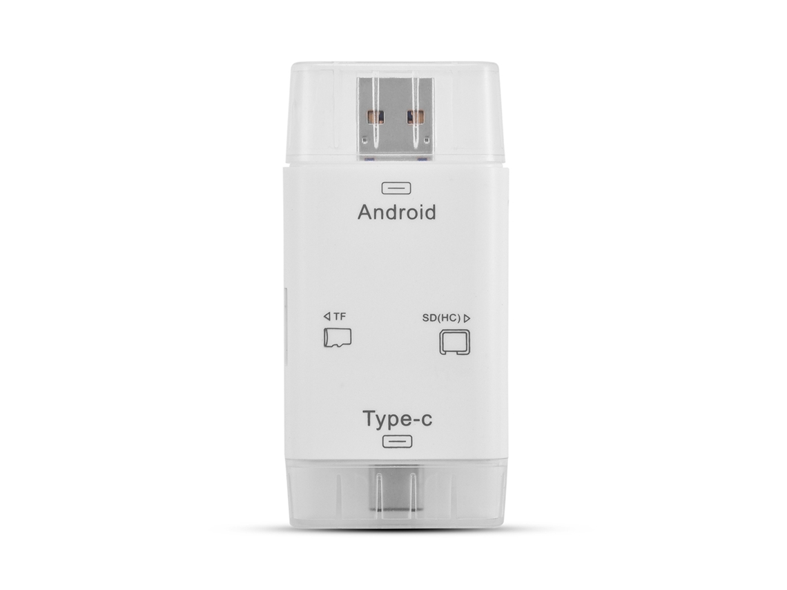 Leitor de Cartões LAXISCREED Otg Tf/sd Type c Android