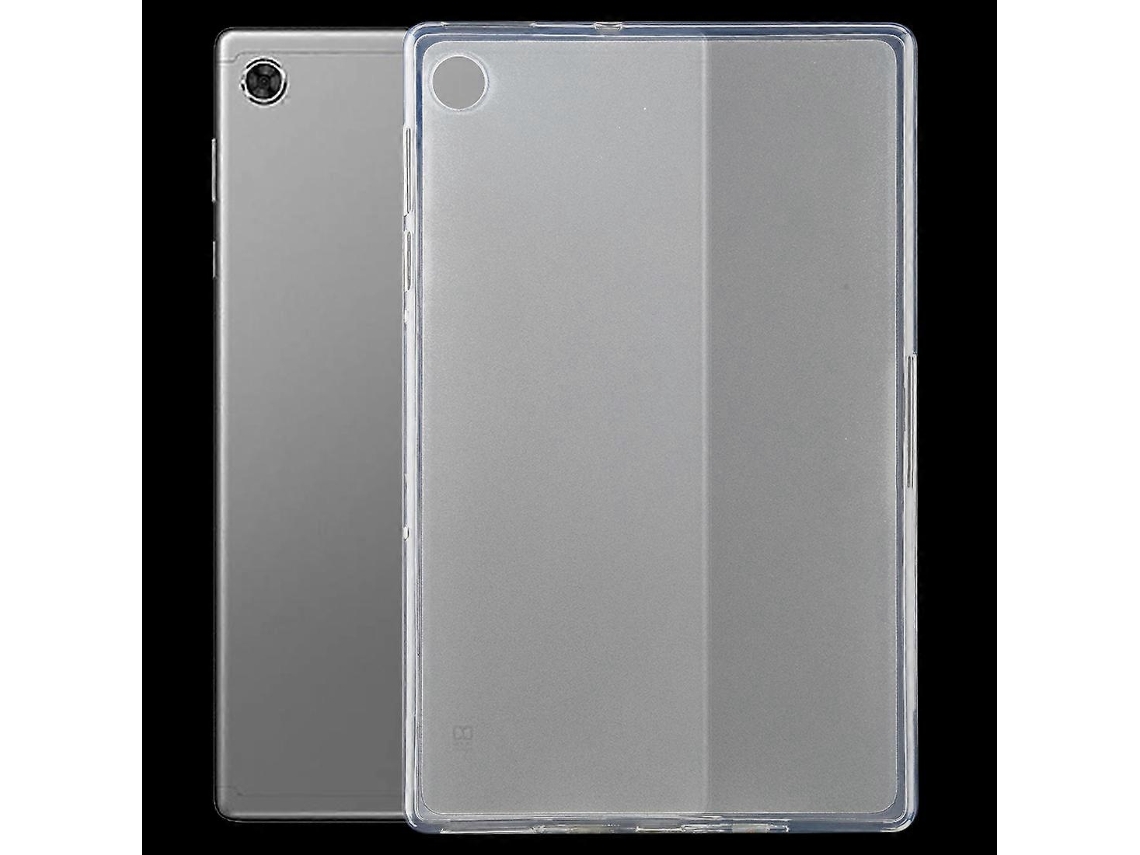 Capa Protetora Macia De Tpu Ultrafina De 0,75 Mm Com Exterior Brilhante E Interior Fosco Para Lenovo Tab M10 Plus (transparente)
