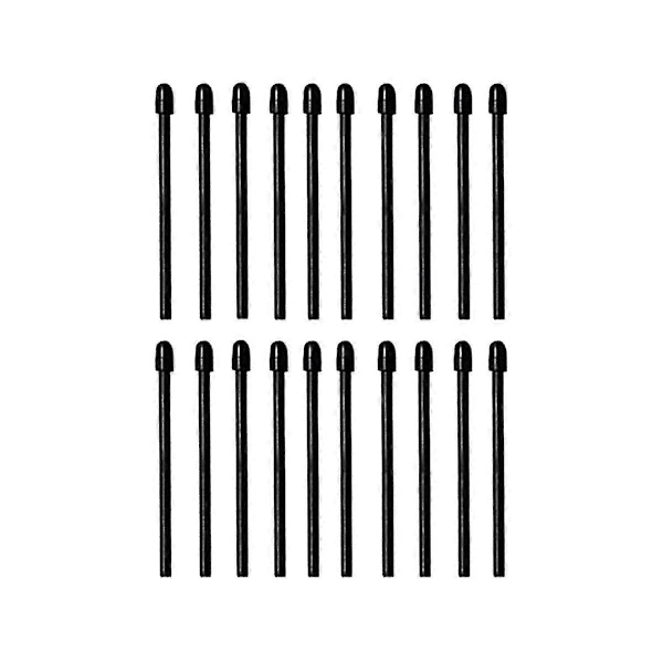 Pontas/ Alfinetes de Reposição para Caneta Marca, Texto Remarkable 2, Pontas/ Alfinetes Macios Pretos BRILVIBERA (pacote com 20)