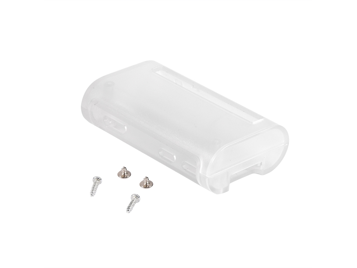 Caixa De Proteção Abs Transparente Para Raspberry Pi Zero W, Opção Preta Luz Dourada