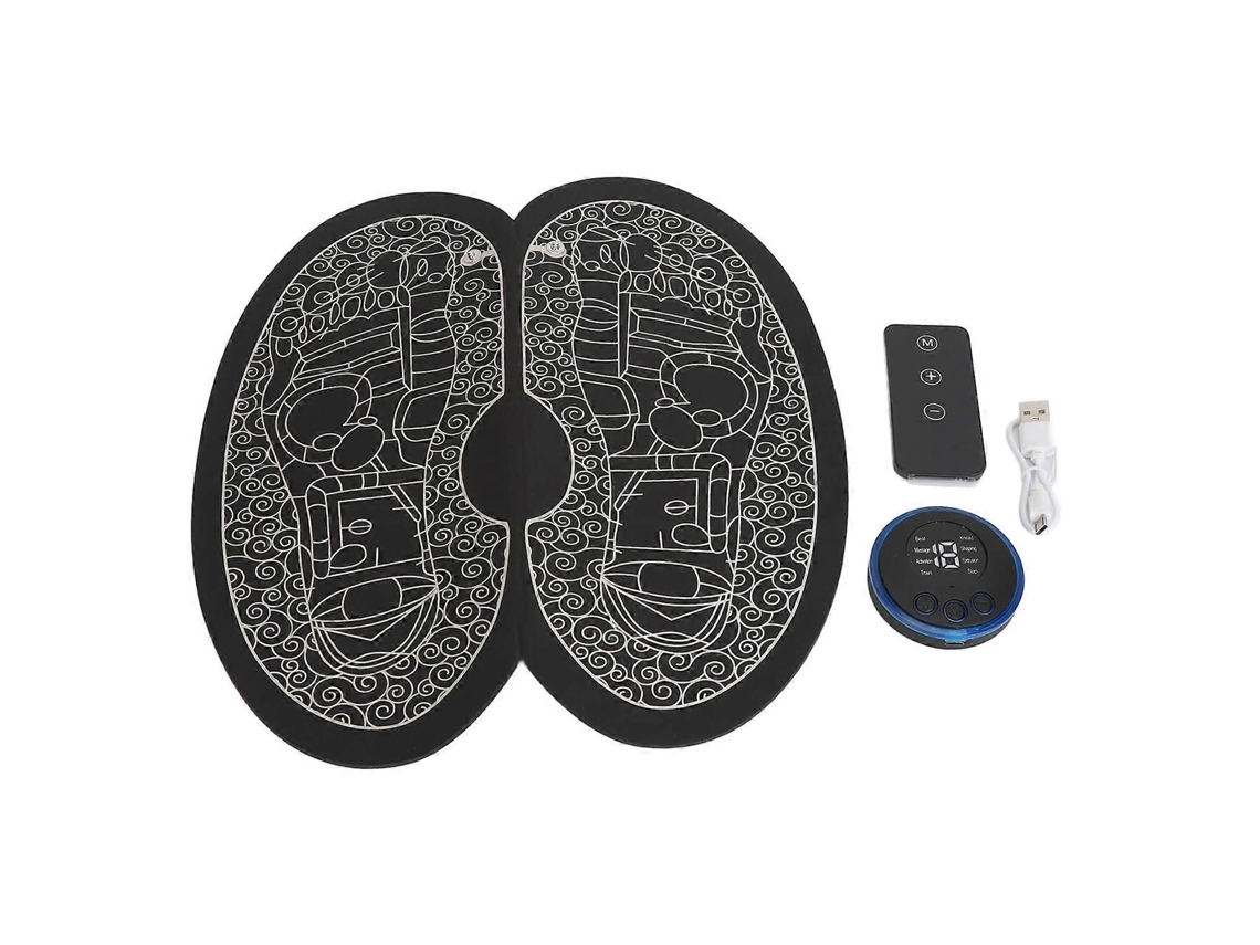Tapete Massageador Para Os Pés Com Modos Ajustáveis, Recarregável Via Usb, Para Relaxamento Muscular, Ideal Para Uso Doméstico.