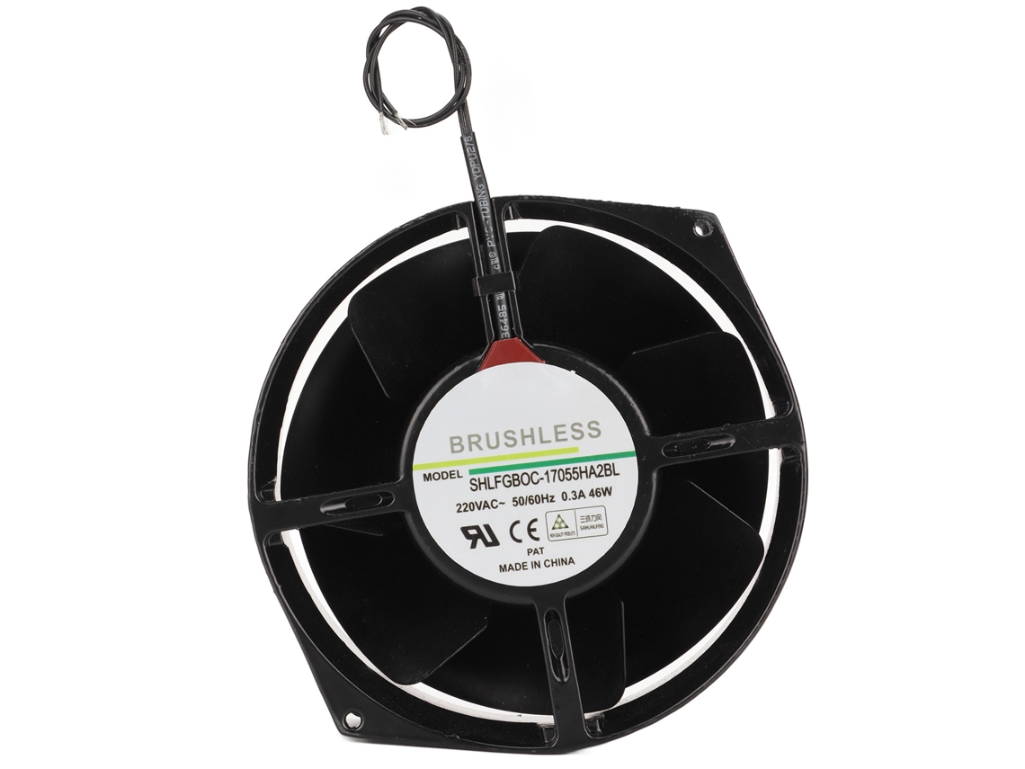 Ventilador Axial de Resfriamento com Rolamento de Esferas Duplo para Eletrodomésticos e Fontes de Alimentação S/MARCA