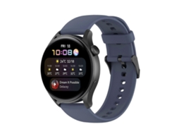 Pulseira De Silicone Macio De Cor Sólida Para Huawei Watch3 Pro