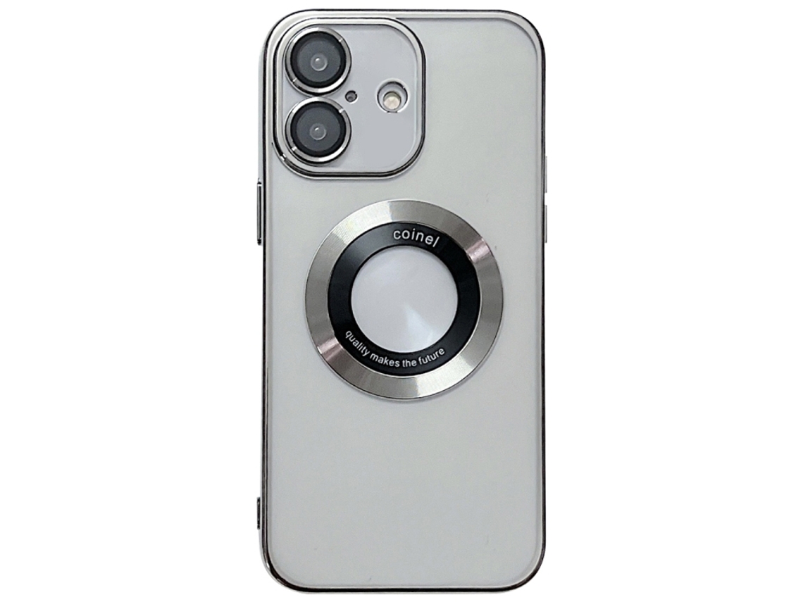 Capa De Tpu Para Iphone 16 Plus - Revestimento Eletroplástico - Magsafe