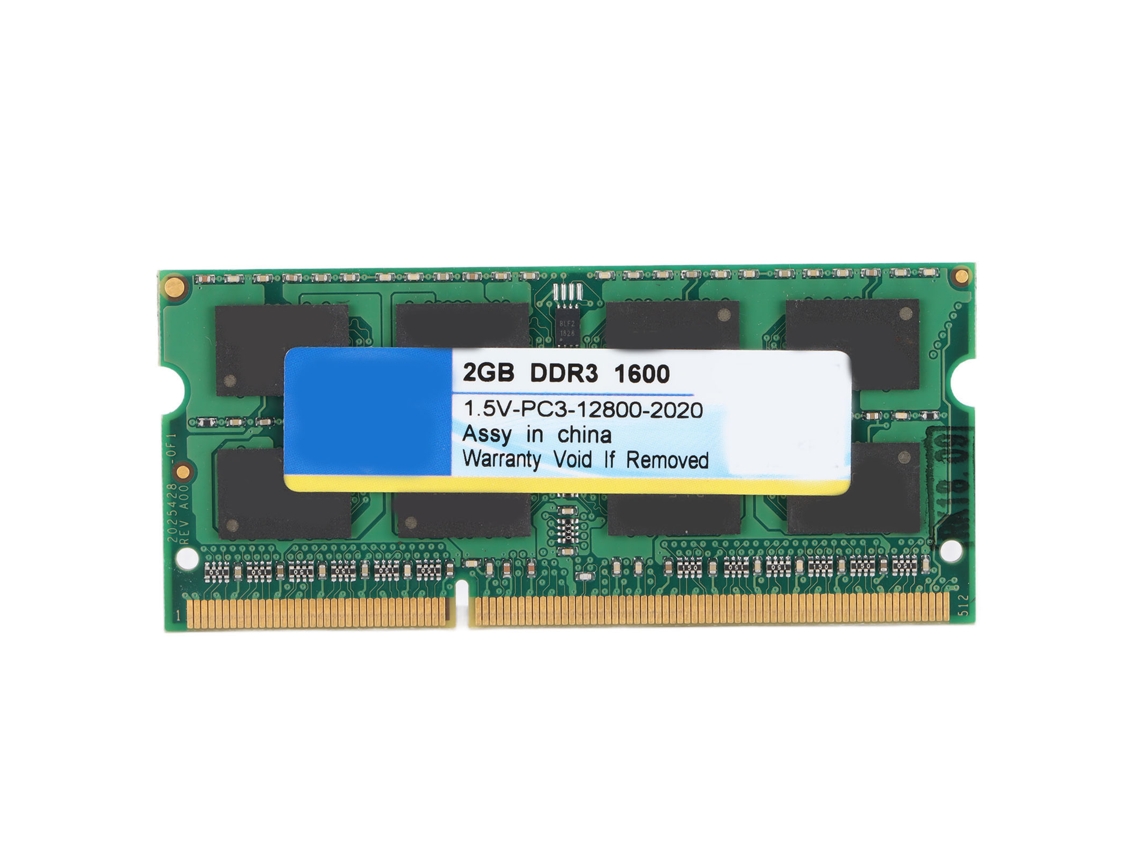 2026zentro-memória Ddr3 Para Notebook 2gb 1600mhz Xiede - Estável, Rápida E Durável Com Dissipação De Calor Eficiente