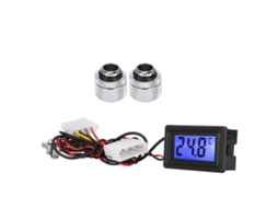 Conjunto De Plug Com Display De Temperatura Com Rosca G1/4 Para Equipamento De Resfriamento Por Água -50-110℃