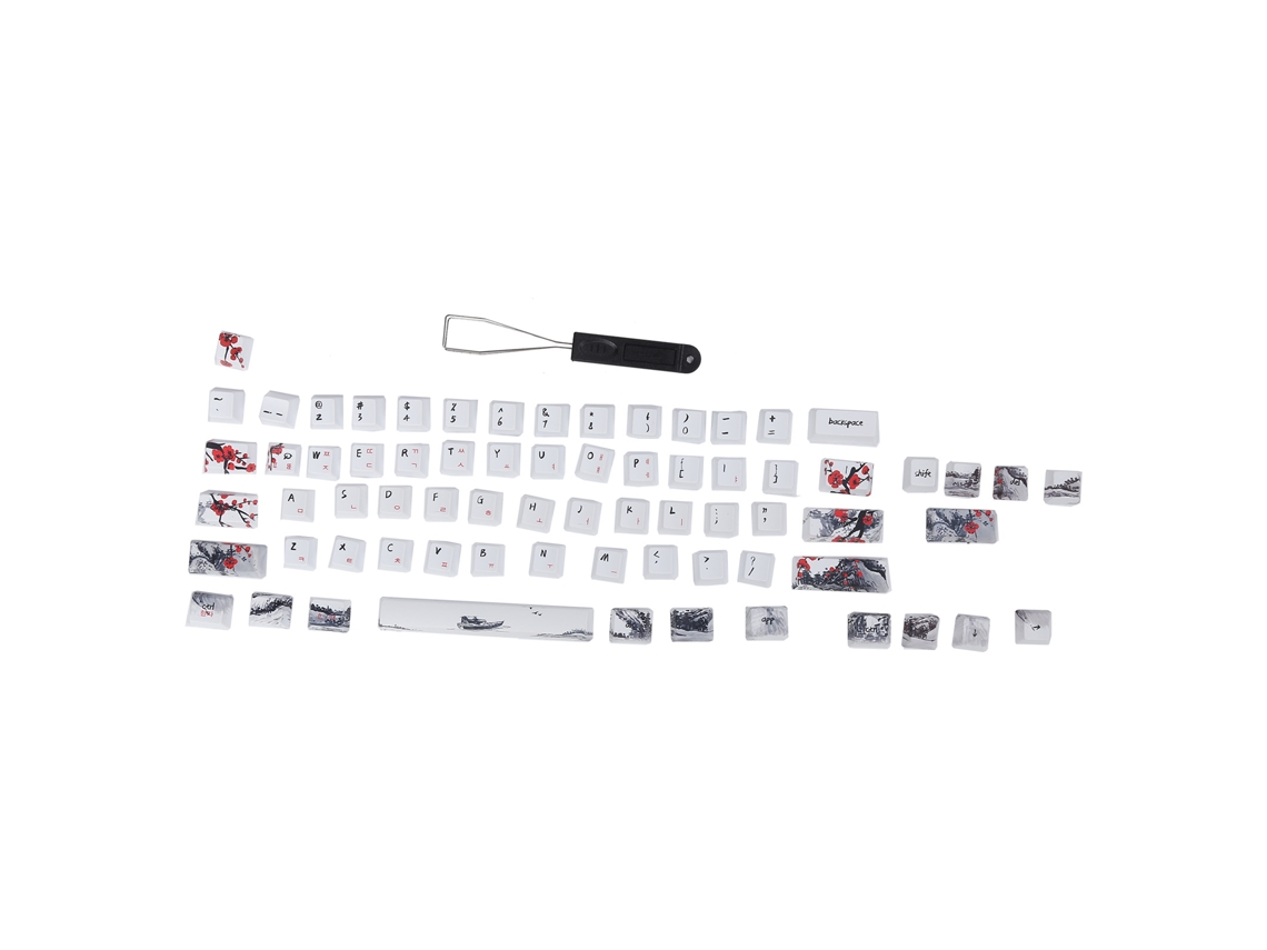 Tecido Pbt LAXISCREED para Teclados Mecânicos e Ópticos