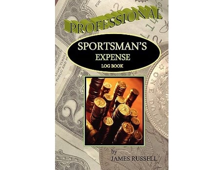 Livro Professional Sportsmans Expense Log Book de James Russell (Inglês)