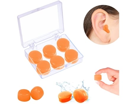 Tampões Auriculares De Silicone Reutilizáveis Sunshine Smile SUNSHINE SMILE