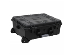 Vidaxl Mala De Viagem Com Rodas 63x50x23 Cm Pp Preto