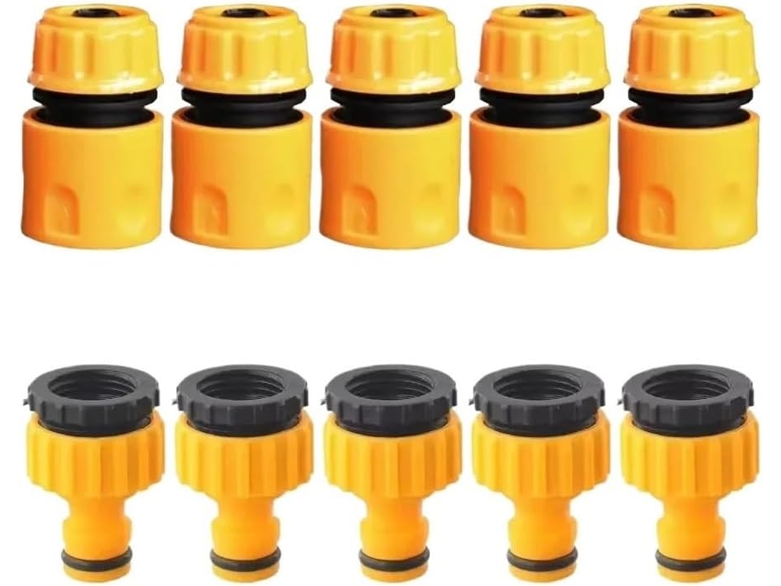 Conector Para Mangueira De Jardim 3/4" E 1/2", Adaptador Torneira