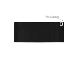 Mousepad Aquecido Em Couro Pu, 79 X 33 Cm , Para Jogos, Ideal Para Escritório E Casa, 100 240v, Preto. Olysi Shop (31 X 13 Polegadas)
