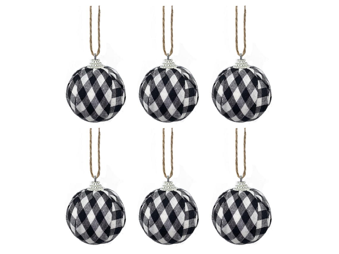 Pacote 2 Unidades Xadrez Preto E Branco 6cm