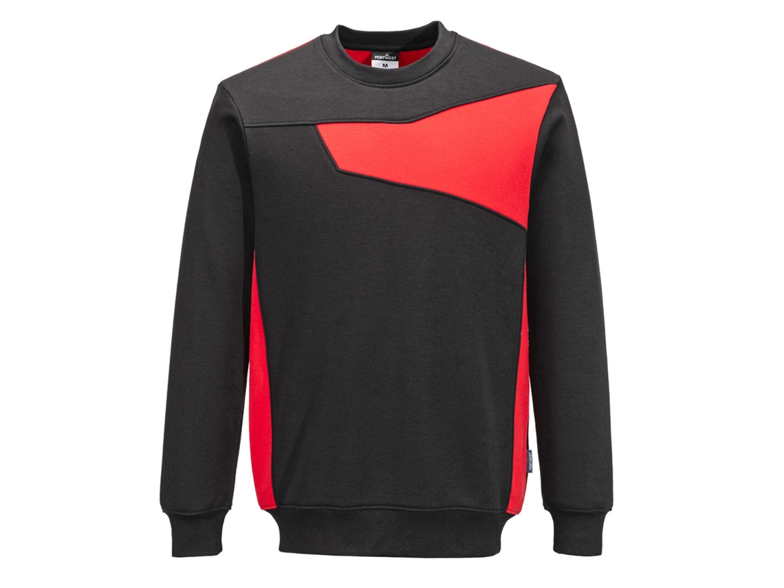 Moletom Pw2 High Visibility / Preto Cinza / M Portwest