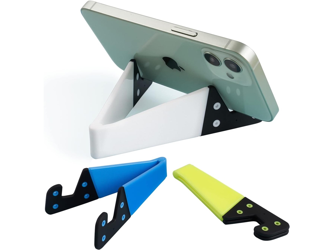 Suporte com Porta canetas e Tablet, Forma de Elefante, Azul e Branco AQUAFORGE