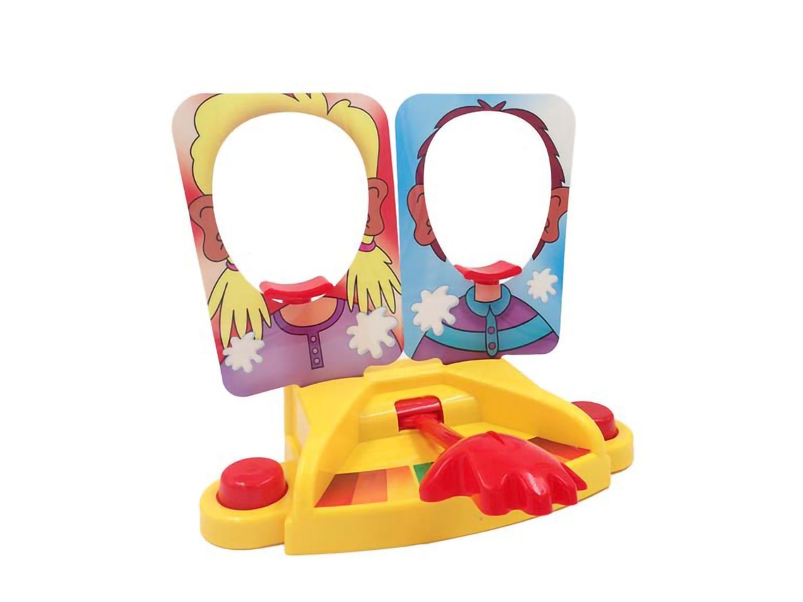 Ats juego de Mesa Crema Batsida para Rostro Niños Niñas Juego de Golpear Crema para Fiesta de Cumpleaños 2 Jugadores