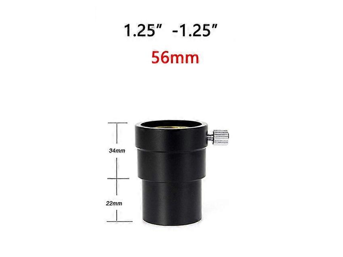 Adaptador De Tubo Extensor De Metal De 1,25 Polegadas Para 1,25 Polegadas, Comprimento De 56 Mm/70 Mm, Para Telescópios Astronômicos.