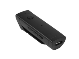Receptor de lapela Bluetooth (reprodução de música, adaptador para fone de ouvido)