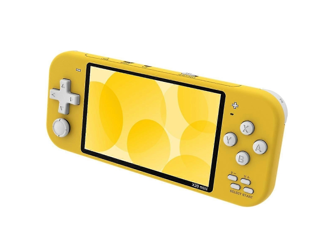 Console De Jogos Portátil De 4,3 Polegadas Com Tela Ips, 32 Gb De Ram, 8 Gb De Armazenamento E 2500 Jogos Grátis Nostalgia88 (cinza)