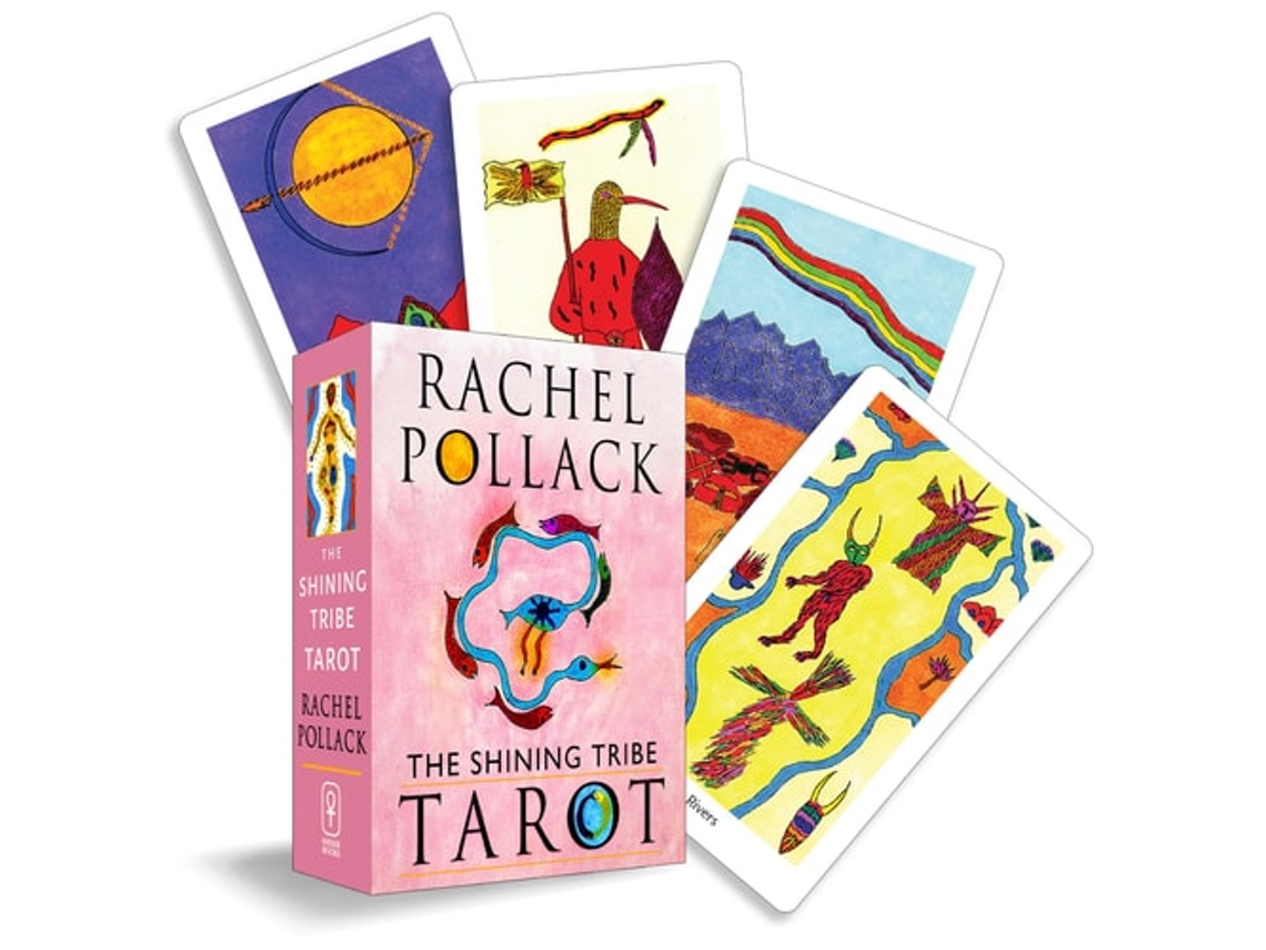 Livro The Shining Tribe Tarot De Rachel Pollack (inglês)