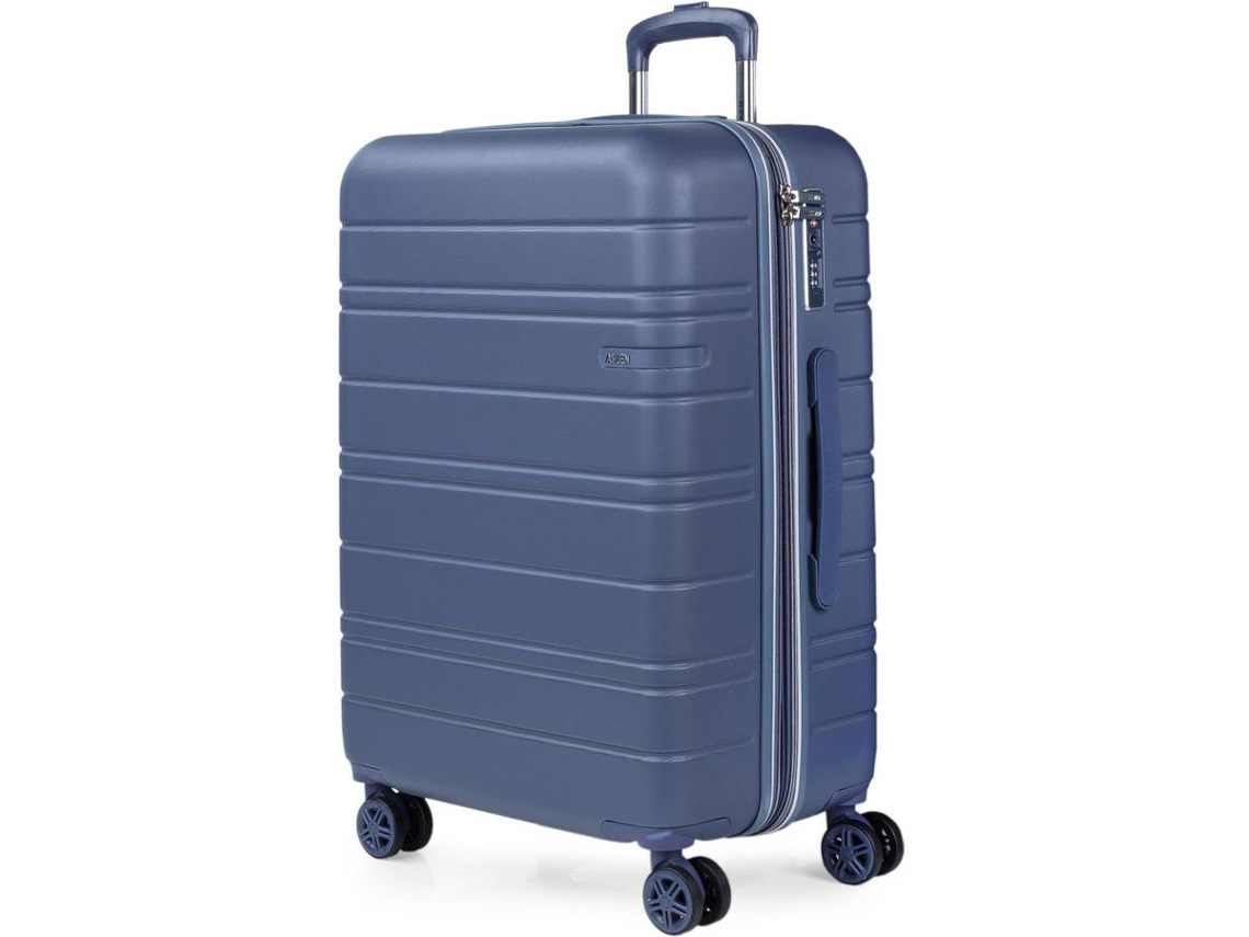 Mala de ViagemMédia JASLEN 4 Rodas Rígida Trolley ABS Azul (78 L)