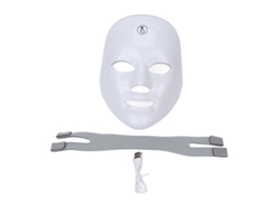 Máquina De Rejuvenecimento Facial Com Luz Led De 7 Cores Para Cuidado Da Pele Em Casa