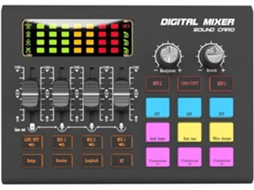 Gravação Ao Vivo de Jogos em Laptop com a Placa de Som Sx10 Mixer SFUSHOS
