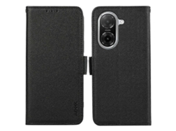 Capa Tkdaddy Abeel Para Xiaomi Poco C71 4g / Redmi A5 4g (171,777,88,3 Mm) Com Textura De Lichia E Bloqueio Rfid, Preta