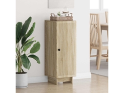 Vidaxl Buffet Carvalho Sonoma 33 X 34,5 X 90 Cm Derivados De Madeira