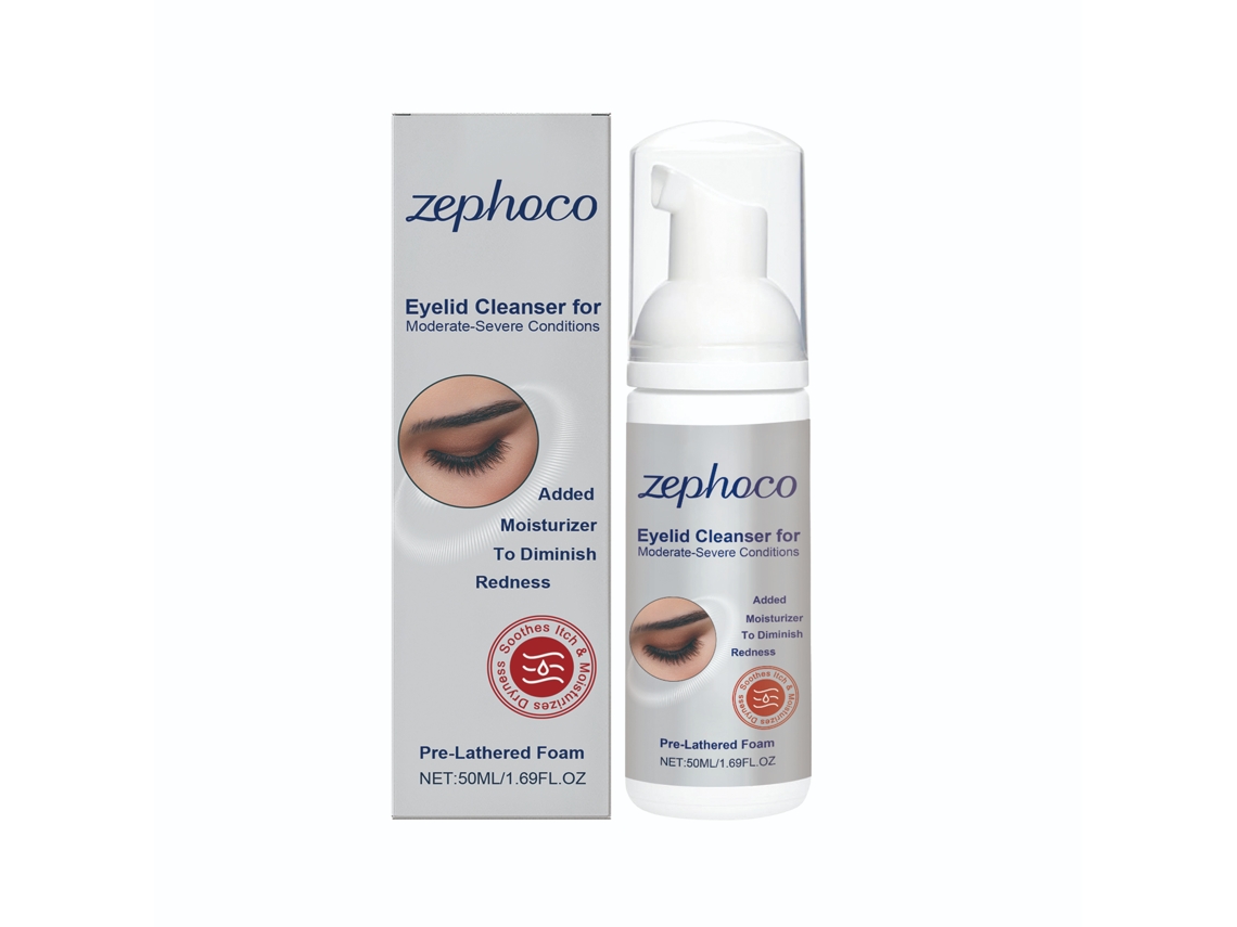 Mousse Limpeza Pálpebras Cílios Eficaz