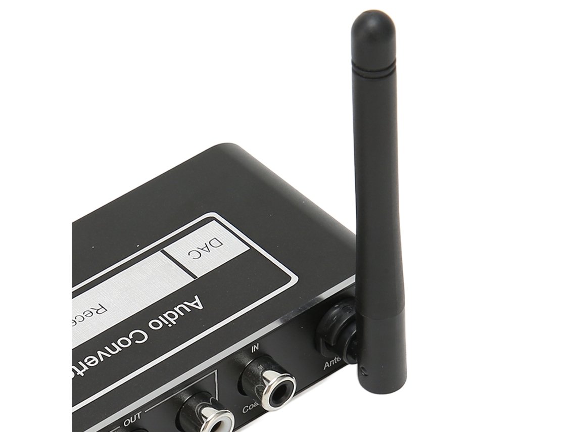Mali receptor de Som Mini Bluetooth 5.2 Hifi com Controle Remoto e Reprodução de Pen Drive Conversor de Som Sem Perda