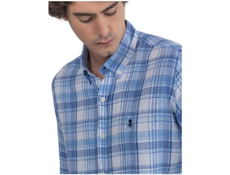 Camisa de Homem PULPO Azul (M)