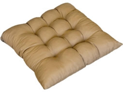 Conjunto De 2 Almofadas Antiderrapantes Para Cadeiras, Com Amarras, Ideais Para Jardim, Sala De Jantar, Cozinha