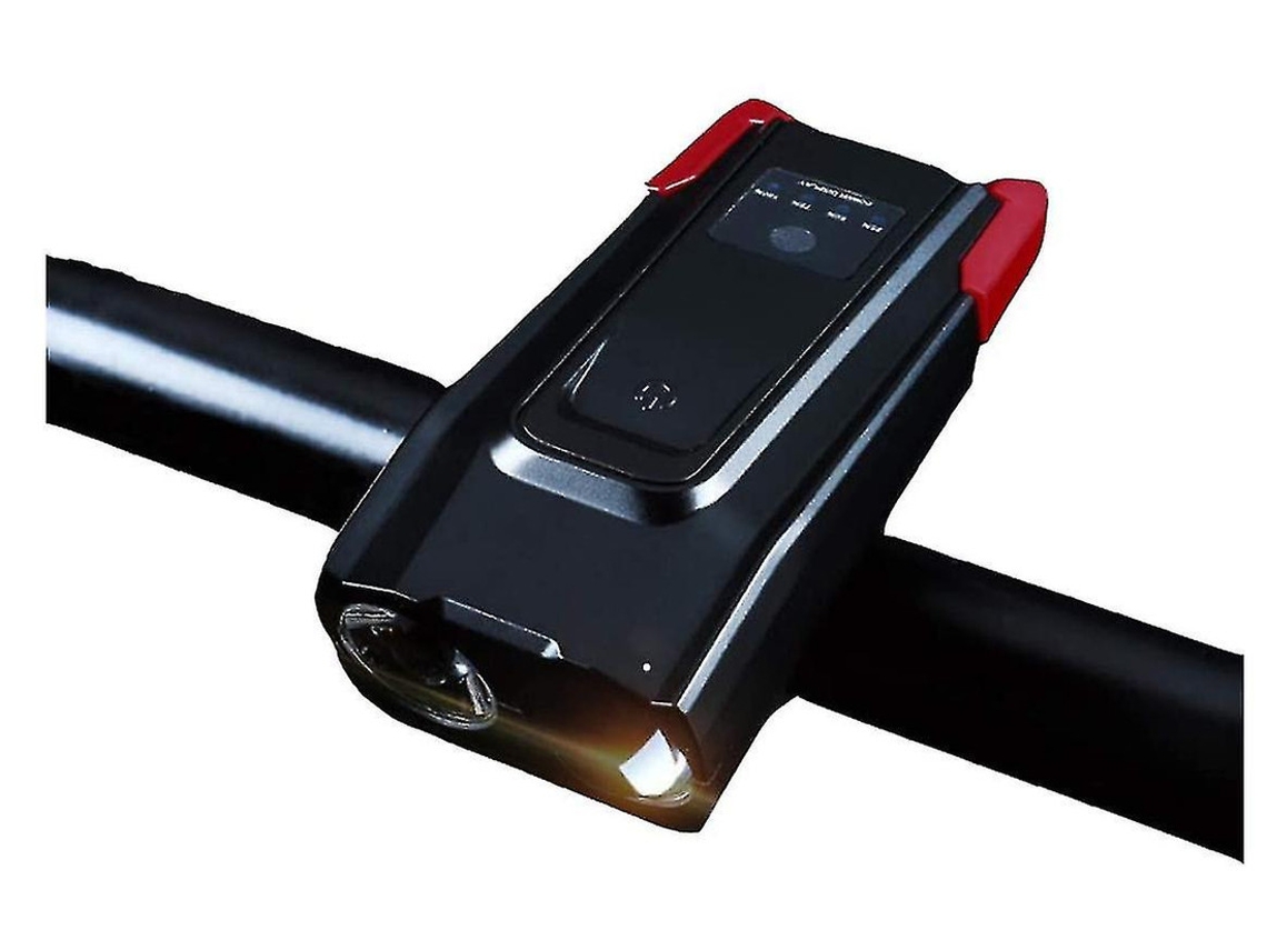 Luzes Bicicleta 4000mah Buzina Ipx8 Mtb Vermelha Yizhood