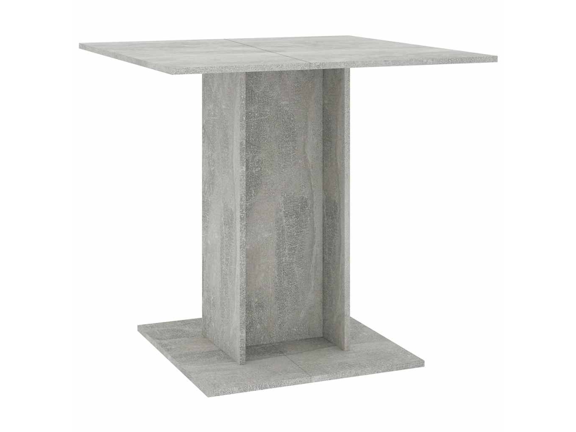 Dining Table, Dining Tables Vidaxl Cinzeto Madeira Processada (n/a)