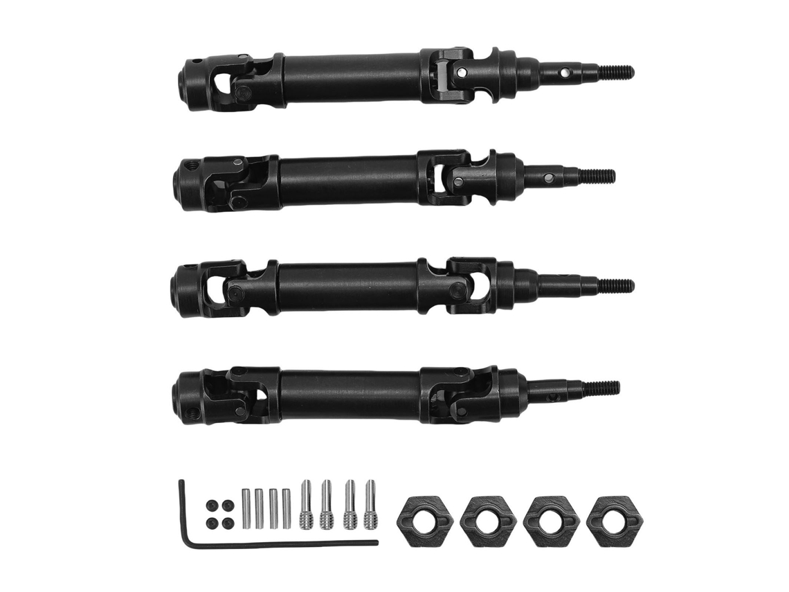 Mali eixo de Transmissão Cvd Dianteiro e Traseiro Metal para Carro Rc Fiesta St Rally 1/10 4x4 Brushless