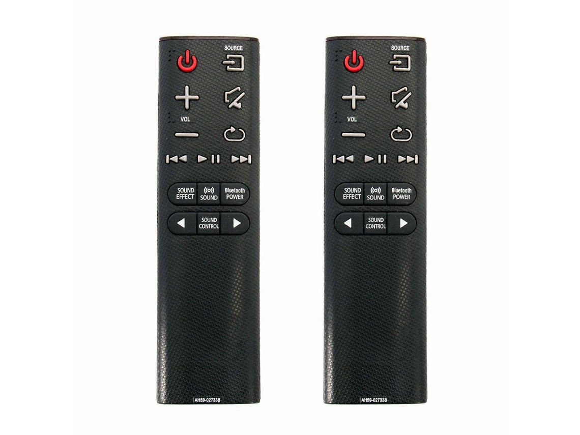 2 Controles Remotos Ah59-02733b Para Soundbar Samsung Hwk360 Hwk450 Hwk550 Hwj4000