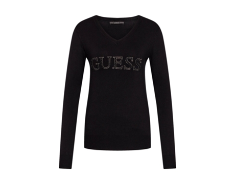 Casaco GUESS JEANS Poliéster Mulher (Preto - XS)