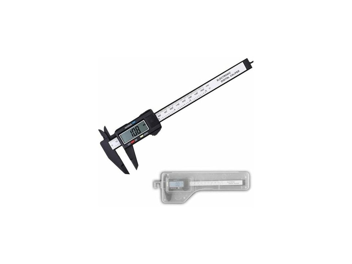 Paquímetro Eletrônico Digital Lcd 6/150 Mm Vernier Micrômetro Ferramenta De Medição Slowmoose