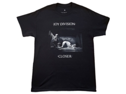 T-Shirt ROCK OFF Joy Division - Classic Closer Preto (Tamanho: M)