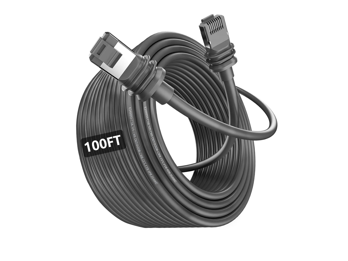 Kit De Extensão Cabo Starlink 30m Para Satélite V3 Retangular, Impermeável Interior/exterior