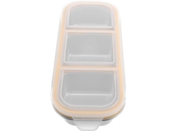 Marmita Bento De Aço Inoxidável Com Vários Compartimentos E Design Portátil Para Controle Porções, Ideal Para Preparar