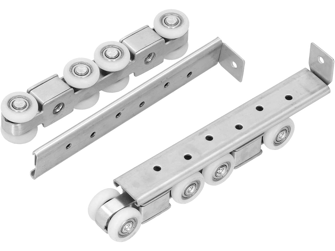 Rodízios De Aço Inoxidável Para Portas Correr, Resistentes E Duráveis.