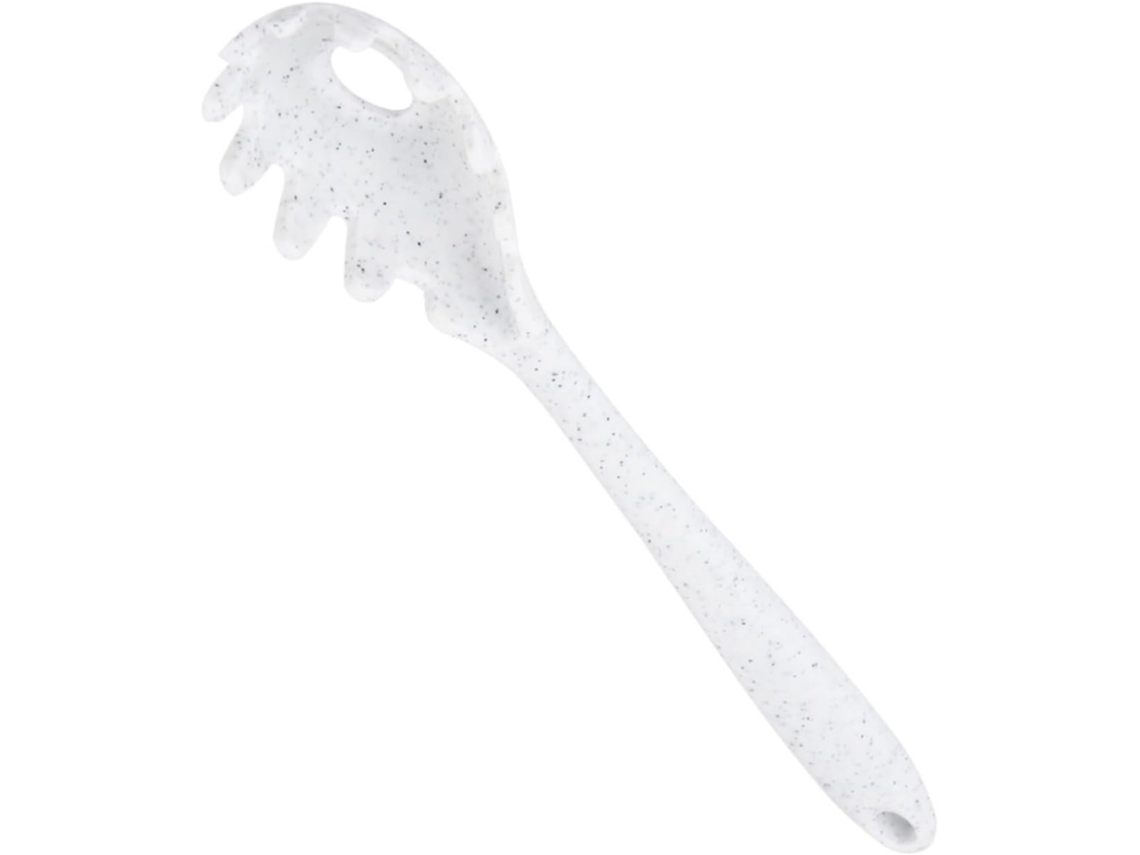 Colher De Silicone Vicasky Na Cor Clara Para Servir Massa, Multifuncional E Fácil De Usar, Ideal Para Separar Sopa E