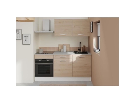 Cozinha completa - 180 cm - carvalho EKIPA