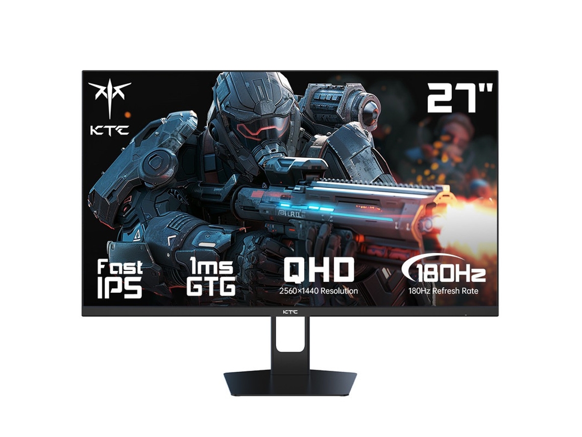Monitor de jogos KTC H27T22C 180Hz 27 polegadas IPS rápido | Worten.pt