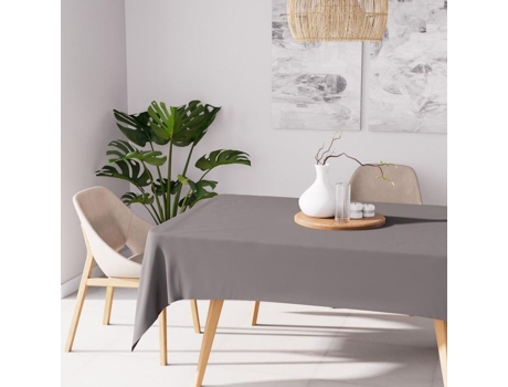 Toalha de Mesa SOLEIL D OCRE Retangular Manchas Alix Soleil Docre Lisa Vai Enfeitar Poliéster Cinzento (270 cm)